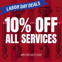 10% OFF ALL SERVICES