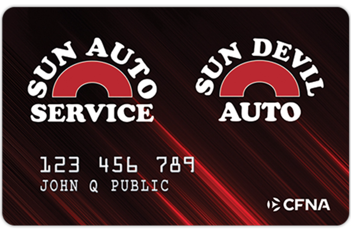 Sun Devil Auto & Sun Auto Service Credit Card